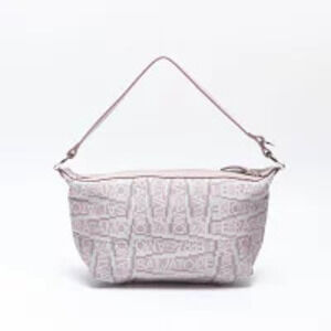 Salvatore Ferragamo Clutch logo handbag pink